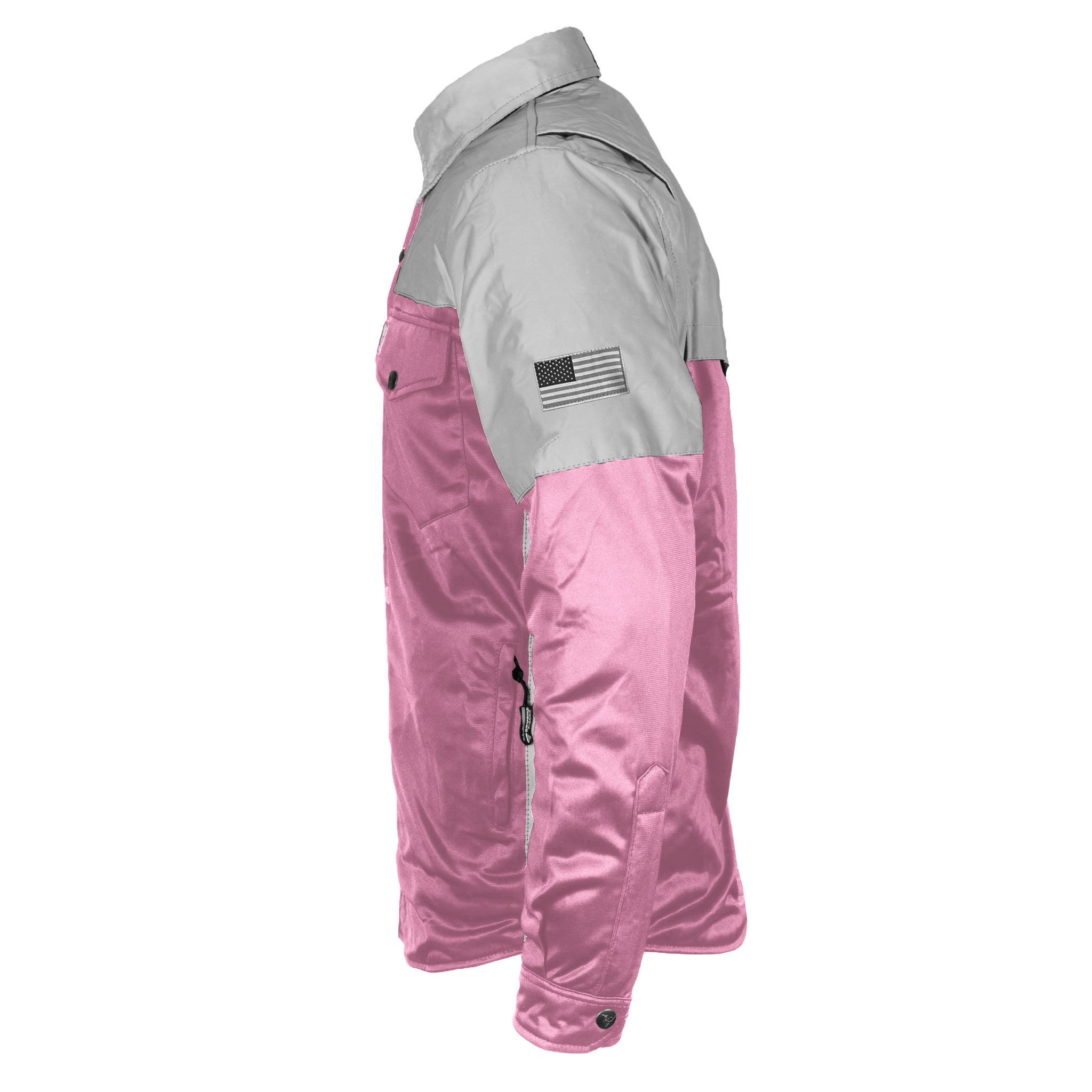 Ultra Reflective Shirt - Light Pink Eclipse with Pads
