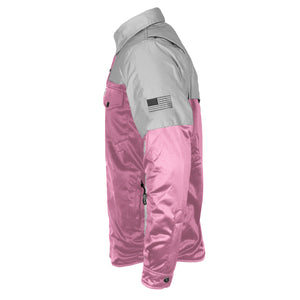 Ultra Reflective Shirt - Light Pink Eclipse with Pads
