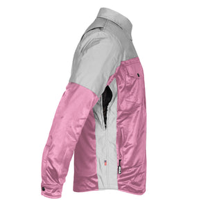 Ultra Reflective Shirt - Light Pink Eclipse with Pads
