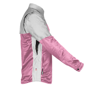 Ultra Reflective Shirt - Light Pink Eclipse with Pads