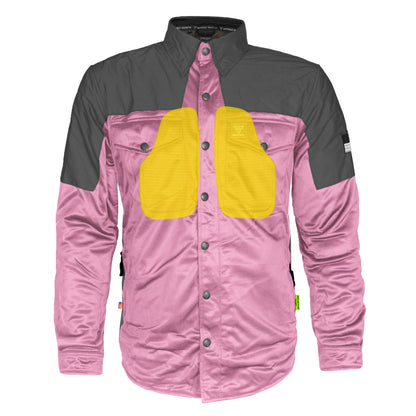 Ultra Reflective Shirt - Light Pink Nebula with Pads
