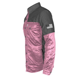 Ultra Reflective Shirt - Light Pink Nebula with Pads