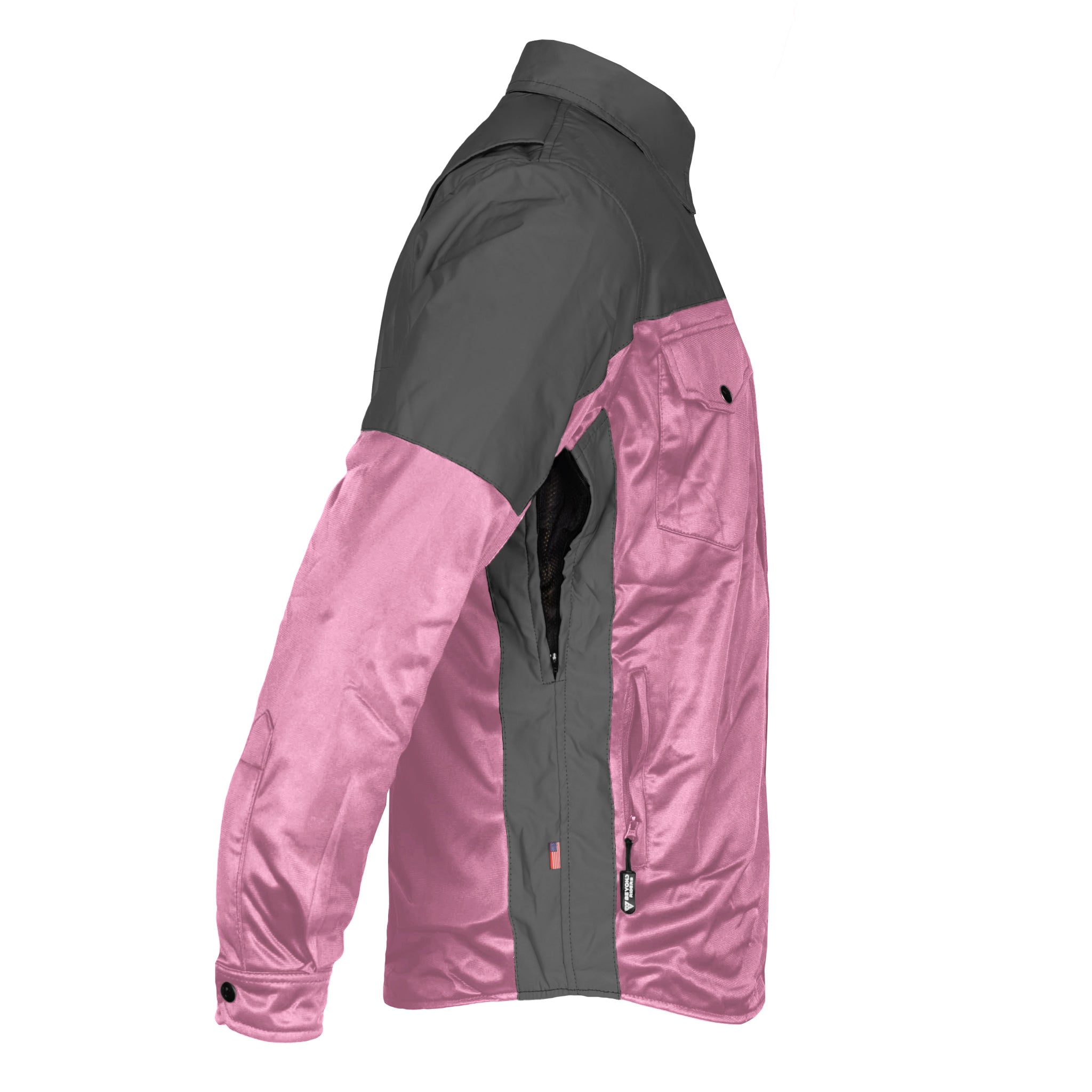 Ultra Reflective Shirt - Light Pink Nebula with Pads