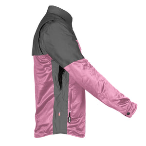 Ultra Reflective Shirt - Light Pink Nebula with Pads