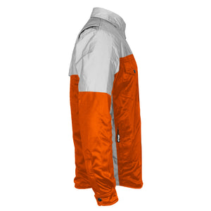 Ultra Reflective Shirt - Orange Eclipse with Pads