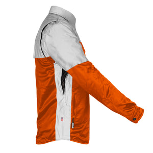 Ultra Reflective Shirt - Orange Eclipse with Pads