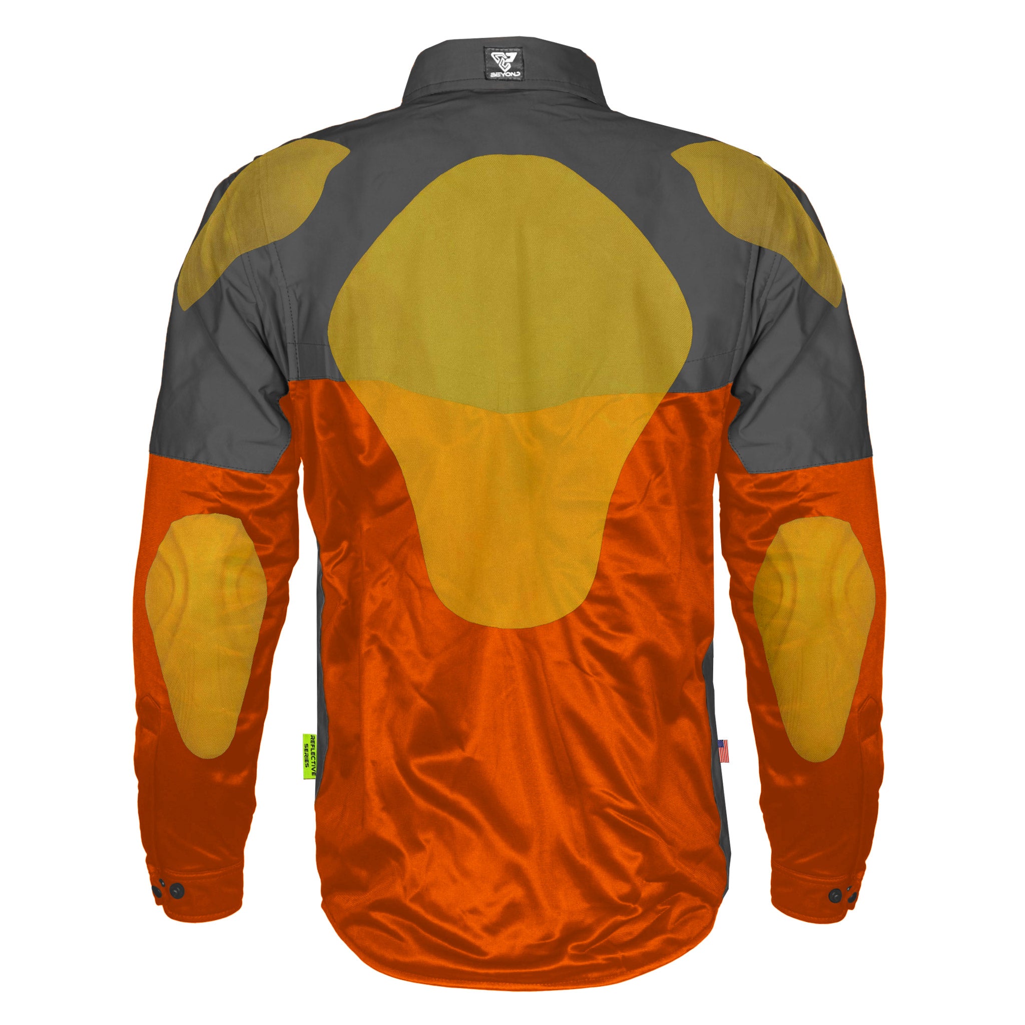Ultra Reflective Shirt - Orange Nebula with Pads
