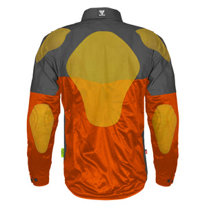 Ultra Reflective Shirt - Orange Nebula with Pads