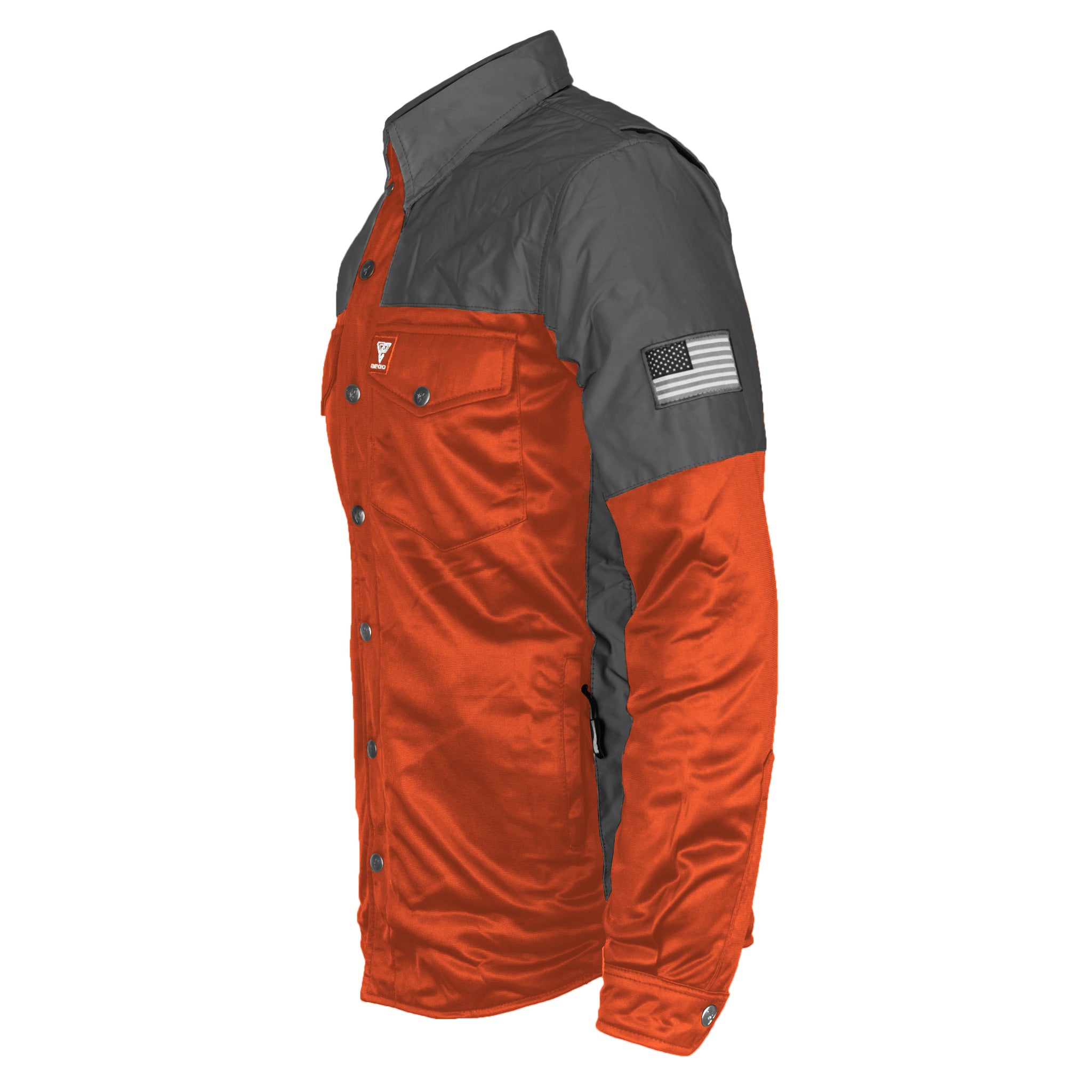 Ultra Reflective Shirt - Orange Nebula with Pads
