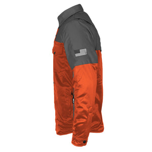 Ultra Reflective Shirt - Orange Nebula with Pads