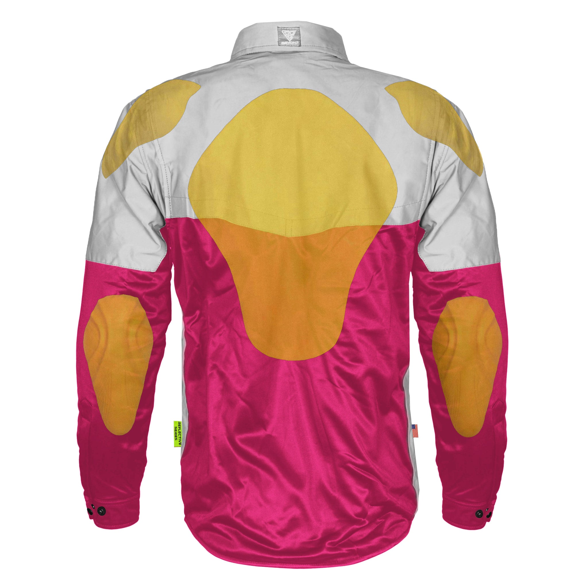 Ultra Reflective Shirt - Pink Eclipse with Pads