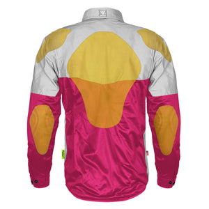 Ultra Reflective Shirt - Pink Eclipse with Pads