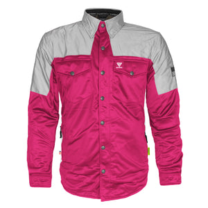 Ultra Reflective Shirt - Pink Eclipse with Pads