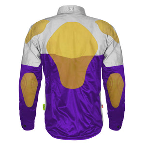 Ultra Reflective Shirt - Purple Eclipse with Pads
