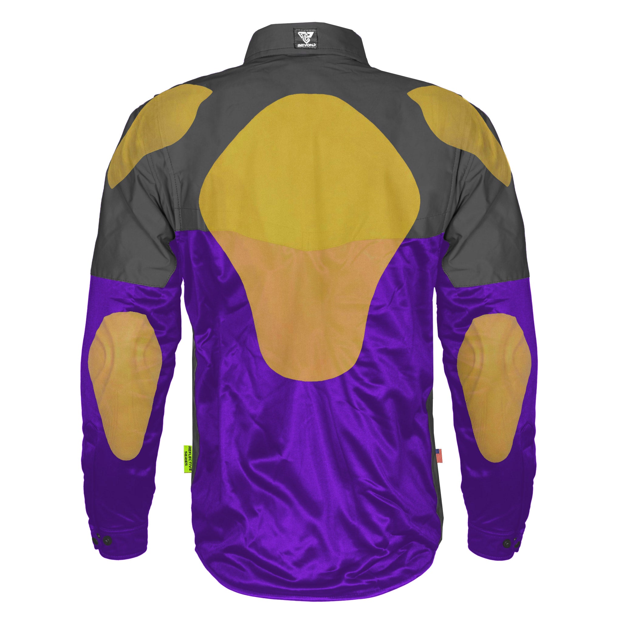 Ultra Reflective Shirt - Purple Nebula with Pads