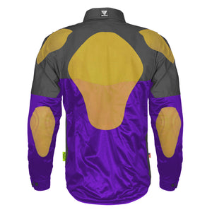 Ultra Reflective Shirt - Purple Nebula with Pads