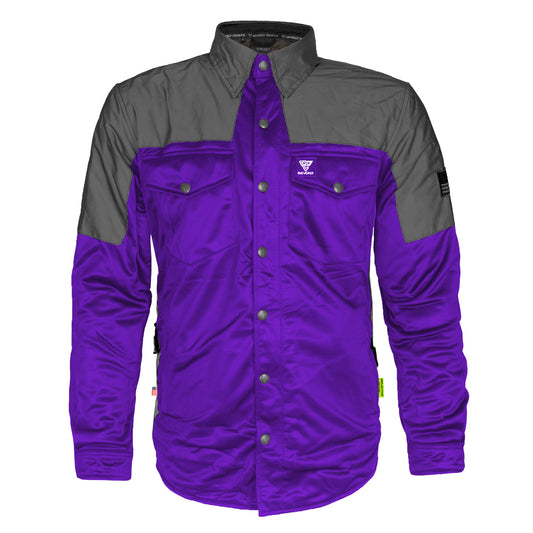 Ultra Reflective Shirt - Purple Nebula with Pads