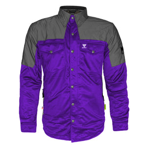 Ultra Reflective Shirt - Purple Nebula with Pads