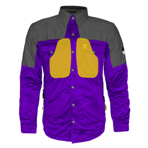 Ultra Reflective Shirt - Purple Nebula with Pads