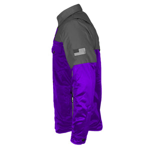 Ultra Reflective Shirt - Purple Nebula with Pads