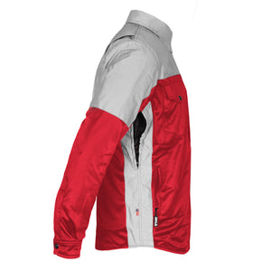 Ultra Reflective Shirt - Red Eclipse with Pads