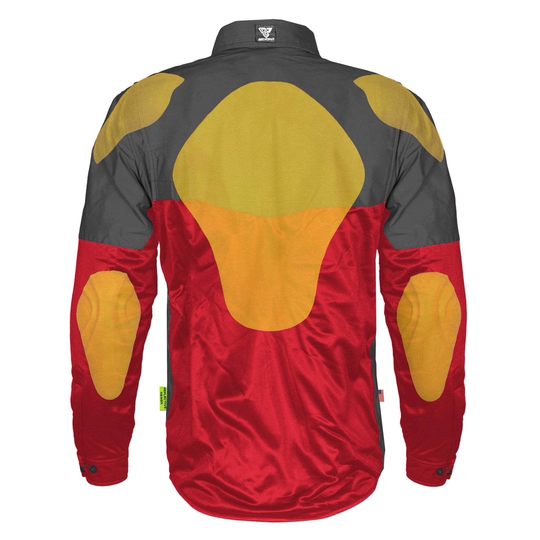 Ultra Reflective Shirt - Red Nebula with Pads
