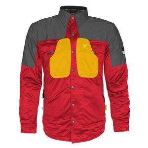 Ultra Reflective Shirt - Red Nebula with Pads