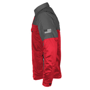 Ultra Reflective Shirt - Red Nebula with Pads