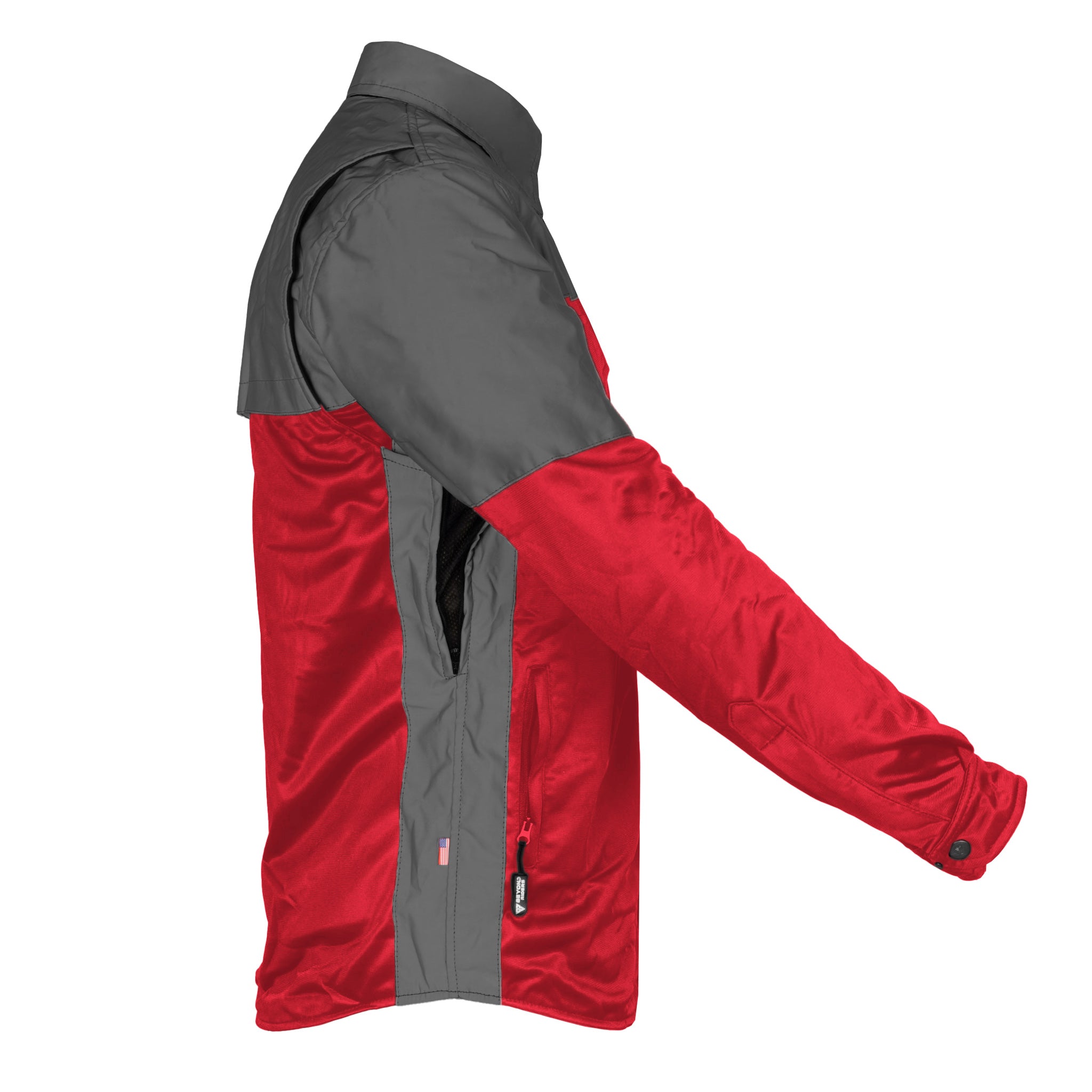 Ultra Reflective Shirt - Red Nebula with Pads