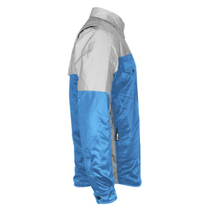 Ultra Reflective Shirt - Sky Blue Eclipse with Pads