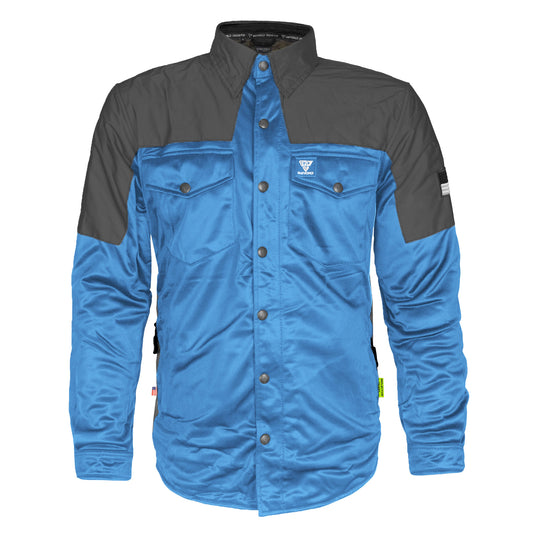 Ultra Reflective Shirt - Sky Blue Nebula with Pads