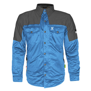 Ultra Reflective Shirt - Sky Blue Nebula with Pads