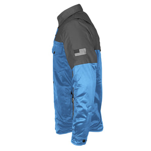 Ultra Reflective Shirt - Sky Blue Nebula with Pads