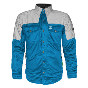 Ultra Reflective Shirt - Teal Eclipse with Pads