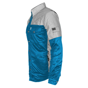 Ultra Reflective Shirt - Teal Eclipse with Pads