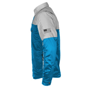 Ultra Reflective Shirt - Teal Eclipse with Pads