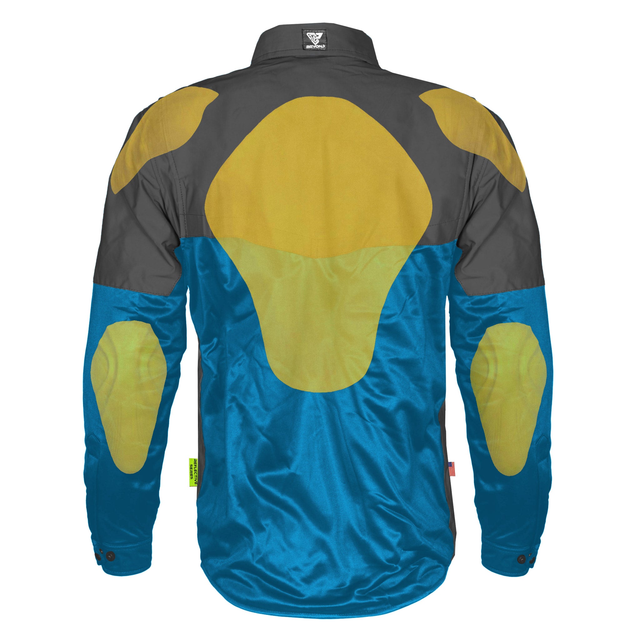 Ultra Reflective Shirt - Teal Nebula with Pads