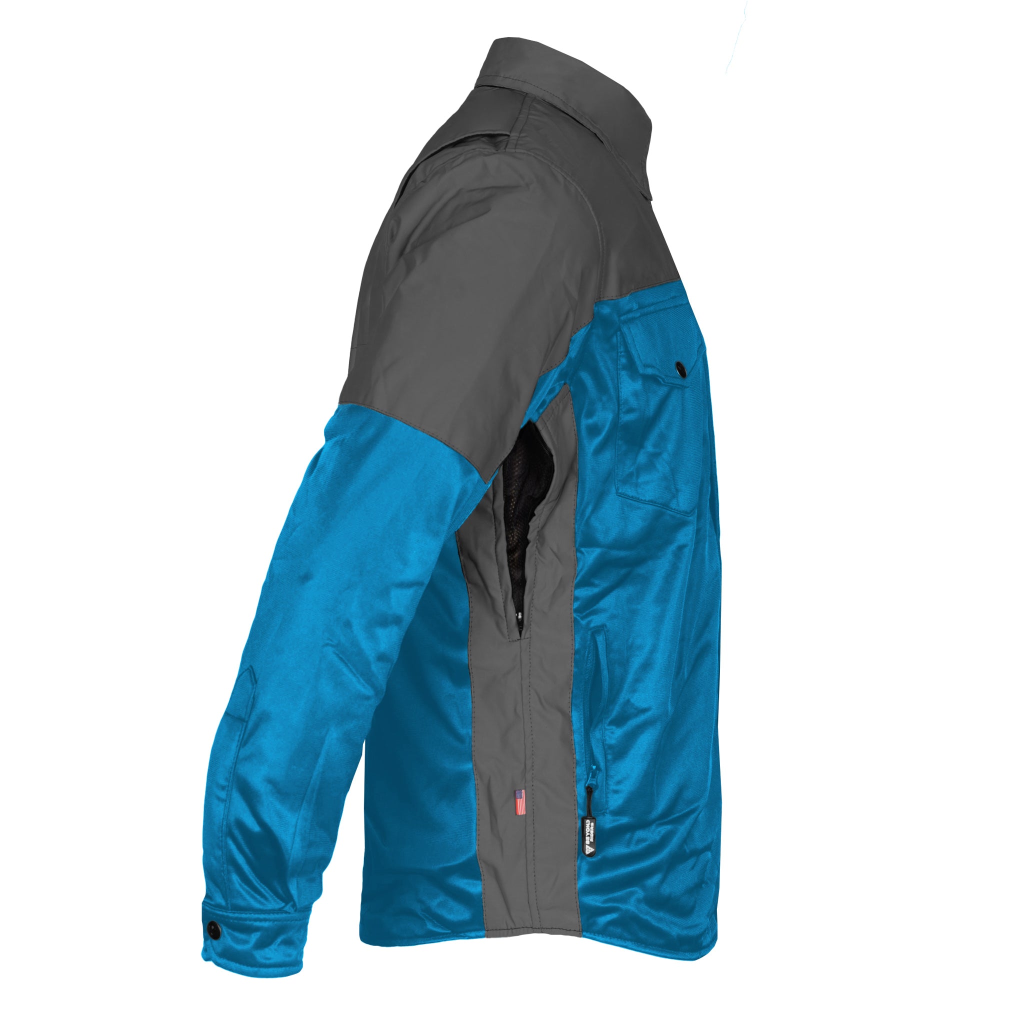 Ultra Reflective Shirt - Teal Nebula with Pads