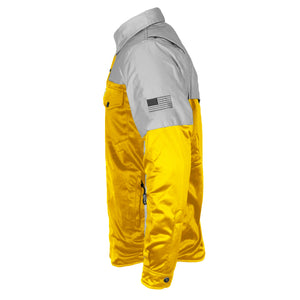 Ultra Reflective Shirt - Yellow Eclipse with Pads