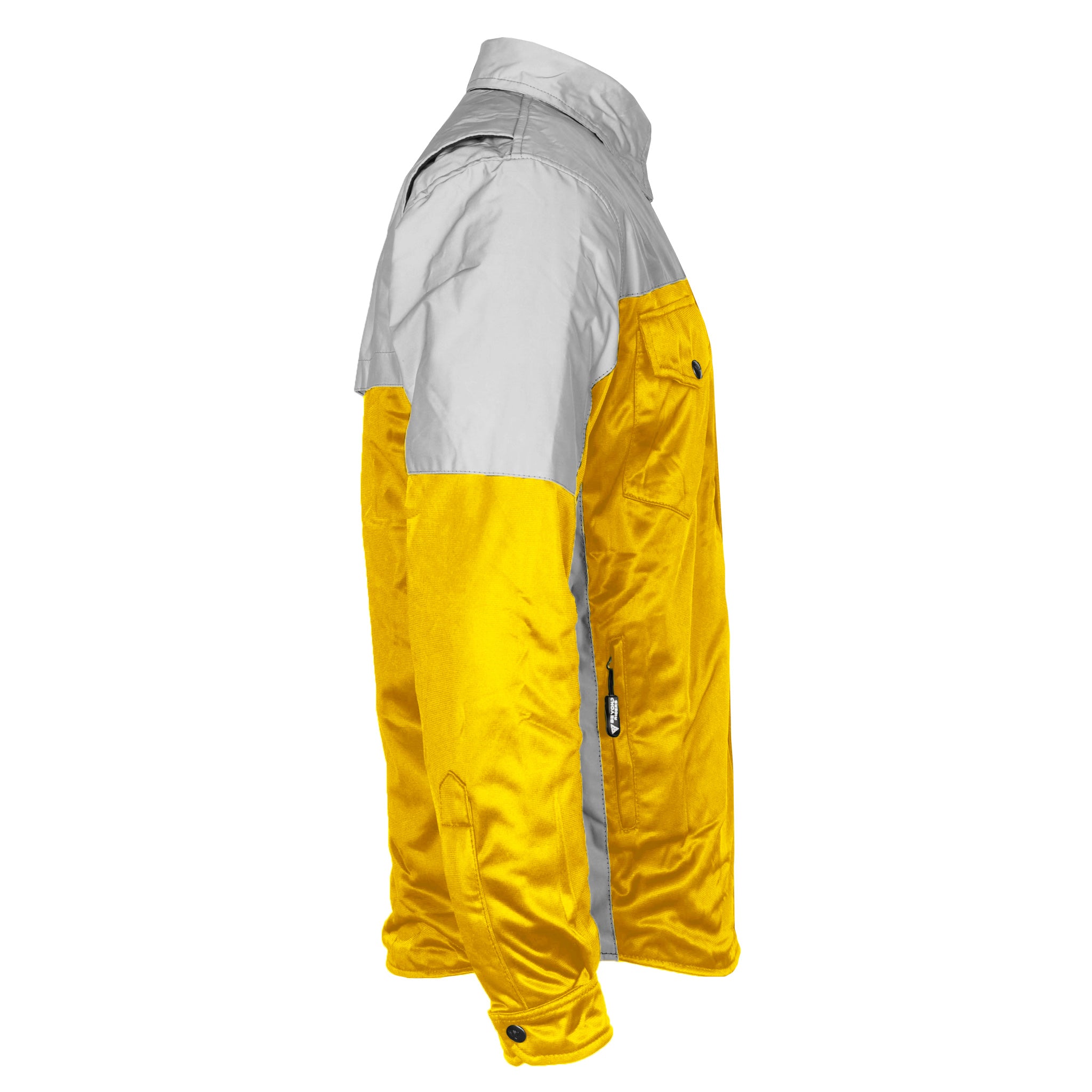 Ultra Reflective Shirt - Yellow Eclipse with Pads
