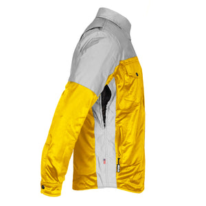 Ultra Reflective Shirt - Yellow Eclipse with Pads