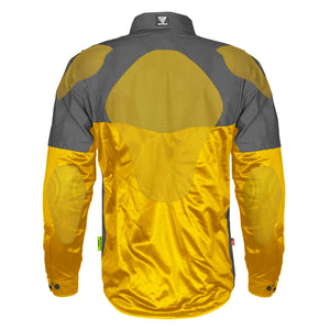 Ultra Reflective Shirt - Yellow Nebula with Pads