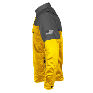 Ultra Reflective Shirt - Yellow Nebula with Pads