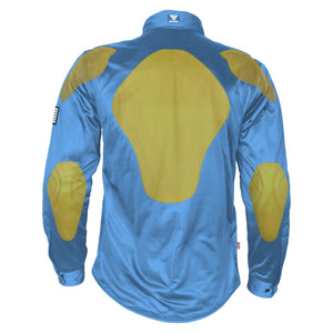 Ultra Protective Shirt - Sky Blue Solid with Pads