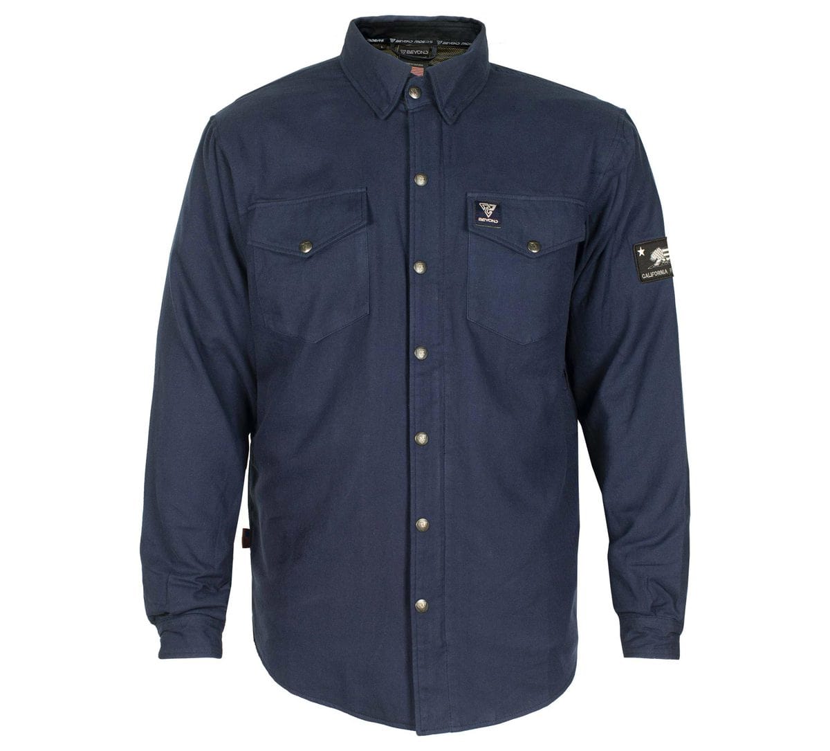 2022 Collection SALE Flannel Shirt - Dark Navy Blue Solid