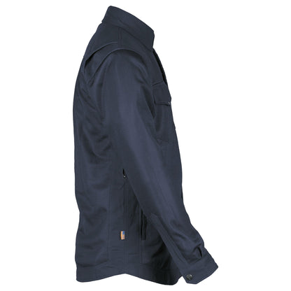 Protective Summer Mesh Shirt - Navy Blue Solid with Pads [Fast Shipping for USA]