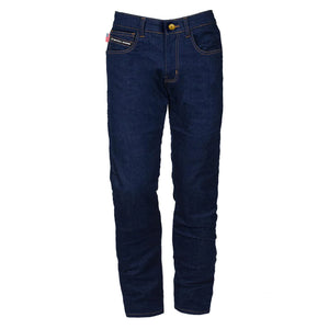Loose Fit Protective Jeans - Blue with Pads