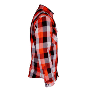 Shirt-In-Red-Black-White-Checkered-Right