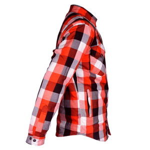 Sleeve-Of-Shirt-In-Red-Black-White-Checkered