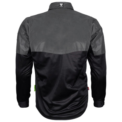 Ultra Reflective Shirt "Nightfall Nebula" - Black with Pads